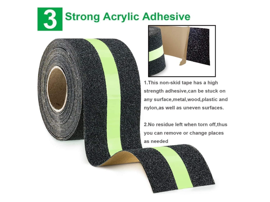 happy world anti slip grip tape,non slip traction tapes with glow in the dark reduce the risk of slipping for indoor or outdoor stair tread step and other slippery surfaces happy world anti slip grip tape,non slip traction tapes with glow in the dark reduce the risk of slipping for indoor or outdoor stair tread step and other slippery surfaces