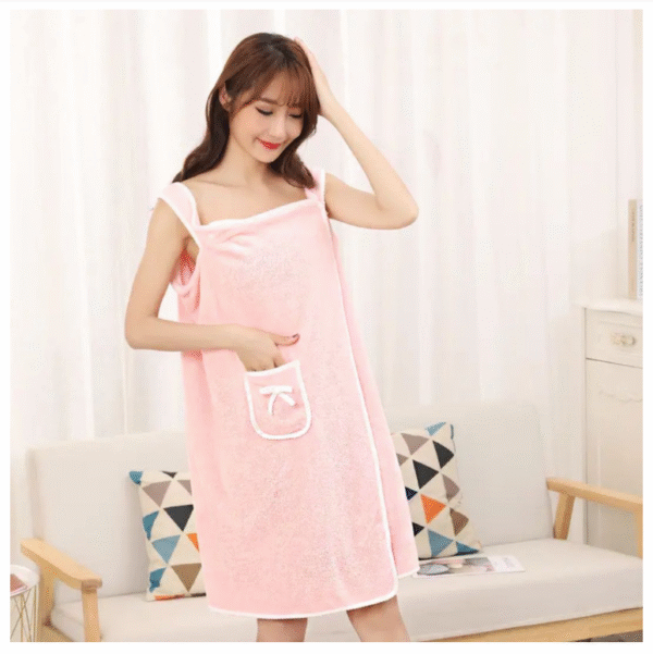 happy world bathrobes terry cotton free size bathrobe for women, bathsuit fit up to 42 inches chest size ladies