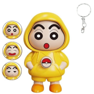 happy world fummy face change key chain