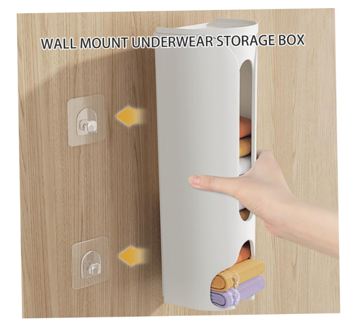 happy world wall mounted underwear storage box happy world wall mounted underwear storage box