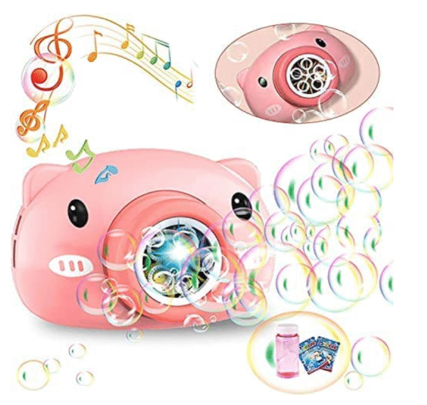 happy world bubble maker camera