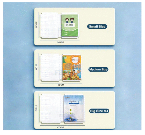 happy world study book transparent cover film 10pcs