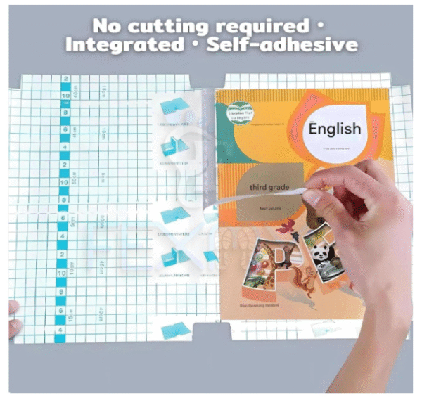 happy world study book transparent cover film 10pcs