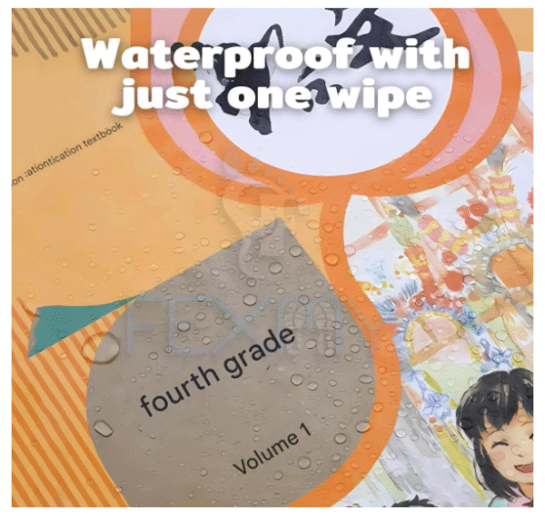 happy world study book transparent cover film 10pcs
