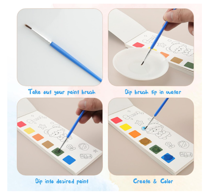 happy world for return gift pocket painting book 1pcs happy world for return gift pocket painting book 1pcs