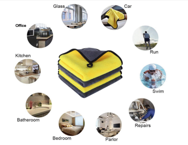 happy world microfiber cloth 1pcs