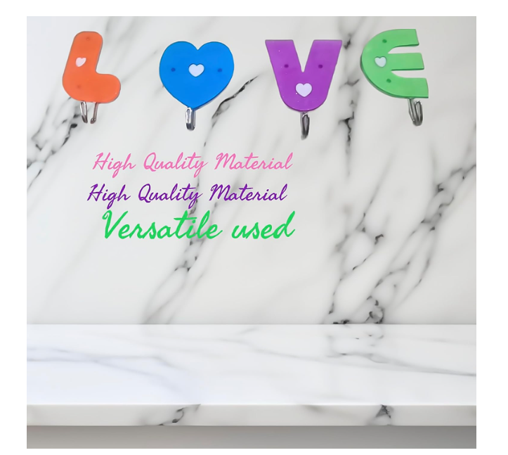 happy world love shape hook self adhesive happy world love shape hook self adhesive