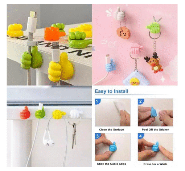 happy world thumb shape holder 10pcs
