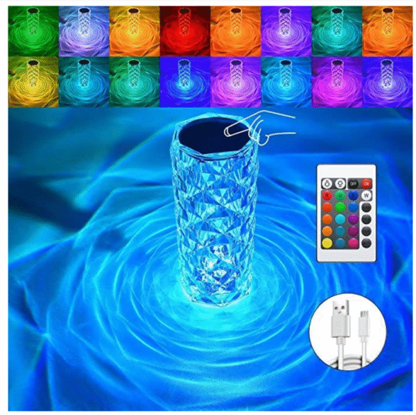 rechargable diamond lamp