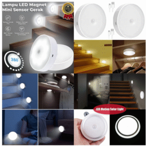 round motion sensor light 1pcs