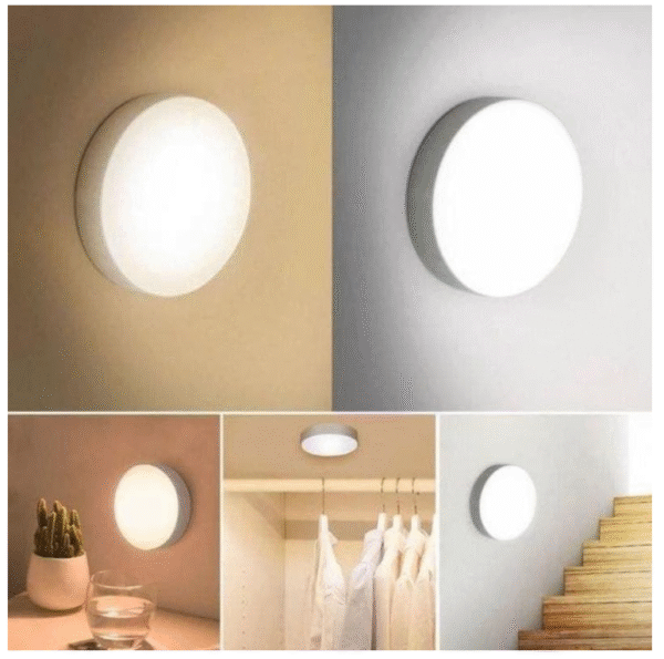 round motion sensor light 1pcs