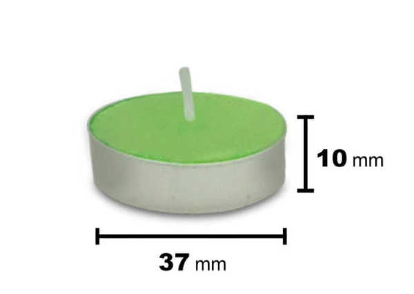 tea candle with jasmine fragnance 10 pcs set