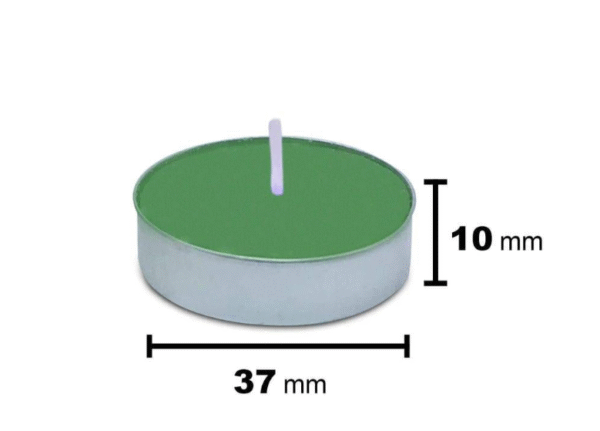 tea candle with lemon grass fragnance 10pcs set