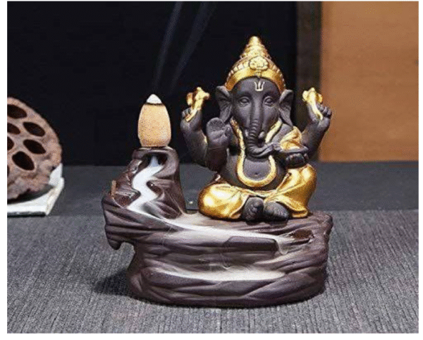 ganesh ji smoke fountain with 10 smoke con's