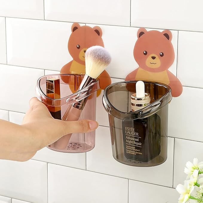self adhesive multipurpose toothbrush stand self adhesive multipurpose toothbrush stand