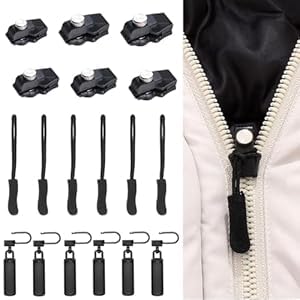 universal zipper with 15 pcs